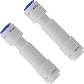 DGZZI 2PCS 1/4" 150CC Flow Restrictor with Quick Connect for RO Reverse Osmosis