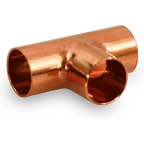 DDUF0012-5 Tee Copper Fittings With Sweat Ends, 1/2 in Saudi Arabia