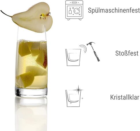 Stölzle Lausitz Set of 4 Glass Champagne Flutes (EXPERIENCE). Dishwasher Safe, Lead-Free Crystal Champagne Glasses (6.5Fl oz). Break-Resistant Mimosa Glasses, Mimosa Flutes - Genuine Stölzle Glassware in Saudi Arabia