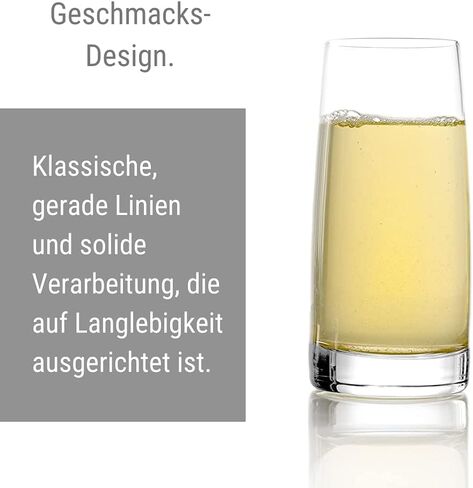 Stölzle Lausitz Set of 4 Glass Champagne Flutes (EXPERIENCE). Dishwasher Safe, Lead-Free Crystal Champagne Glasses (6.5Fl oz). Break-Resistant Mimosa Glasses, Mimosa Flutes - Genuine Stölzle Glassware in Saudi Arabia