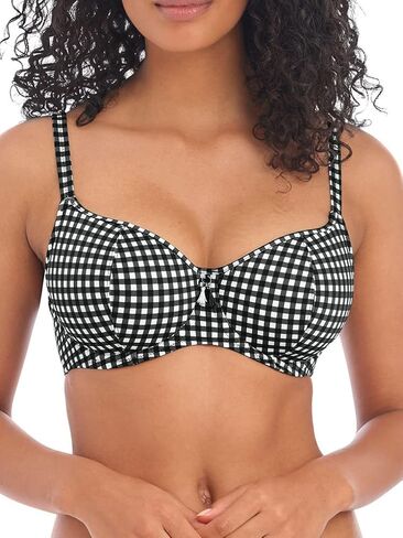 Freya Women's Check in Underwire Sweetheart Bikini Top in Saudi Arabia
