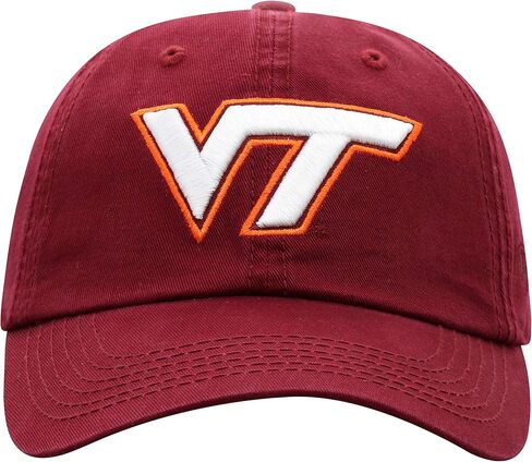 قبعة رجالية من Top of the World Virginia Tech Hokies مريحة وقابلة للتعديل، لون الفريق الأساسي، قابلة للتعديل in Kuwait