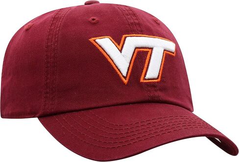 قبعة رجالية من Top of the World Virginia Tech Hokies مريحة وقابلة للتعديل، لون الفريق الأساسي، قابلة للتعديل in Kuwait