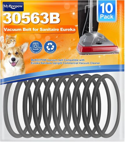 2 Pack Vacuum Belts for Sanitaire Commercial Upright SC679, Round Belt for Eureka Vacuum Cleaner,Replace Parts 30563B, 30563A in Saudi Arabia