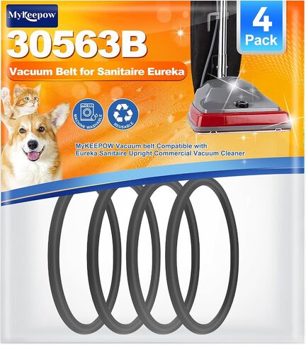 2 Pack Vacuum Belts for Sanitaire Commercial Upright SC679, Round Belt for Eureka Vacuum Cleaner,Replace Parts 30563B, 30563A in Saudi Arabia