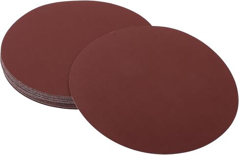 ACROPIX 8 Inch Sanding Discs Round Hook and Loop Sandpaper 40 Grits - 15 PCS in Saudi Arabia