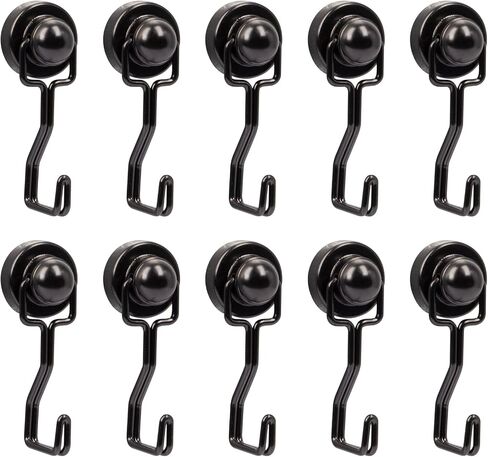 Heavy Duty Magnet Hooks for Cruise Cabin,Perfect Useful Strong Magnetic Ceiling Hooks,Magnetic Hanger for Cabins,Fridge,Grill(Pack of 10) in Saudi Arabia