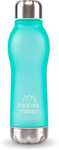 Magnesium Upgrade Alkaline Ion Mineral Water Bottle- 99.9% Pure Natural pH Water BPA Free Tritan Tumbler Coffee Sport Travel Office Outdoor Activities 500ml/16.90Oz (MINT) in Saudi Arabia