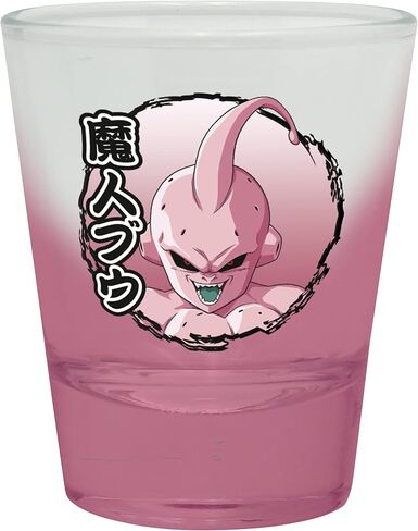 ABYSTYLE Dragon Ball Z Kakarot Villans 4 Shot Glasses 1.5 Oz. Featuring Buu, Cell, Frieza, and Vegeta DBZ Anime Manga Drinkware Home Essentials Gift in Saudi Arabia