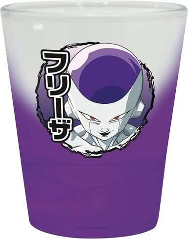 ABYSTYLE Dragon Ball Z Kakarot Villans 4 Shot Glasses 1.5 Oz. Featuring Buu, Cell, Frieza, and Vegeta DBZ Anime Manga Drinkware Home Essentials Gift in Saudi Arabia