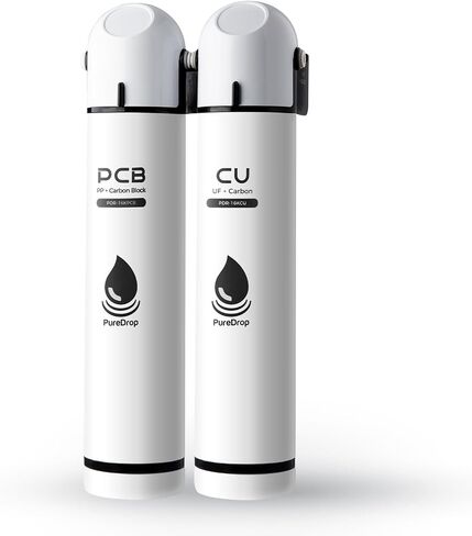 PDR-16KPCB Under Sink Water Filter, High Capacity Under Sink Composite Filtration System, Reduces Chlorine, Bad Taste & Odor, 16K Gallons in Saudi Arabia