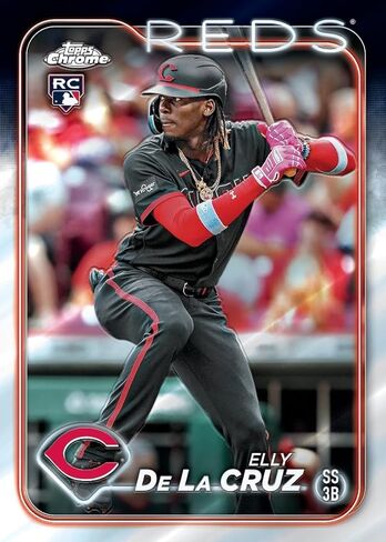 2024 Topps صندوق مكبر البيسبول الكروم، متوسط in Saudi Arabia