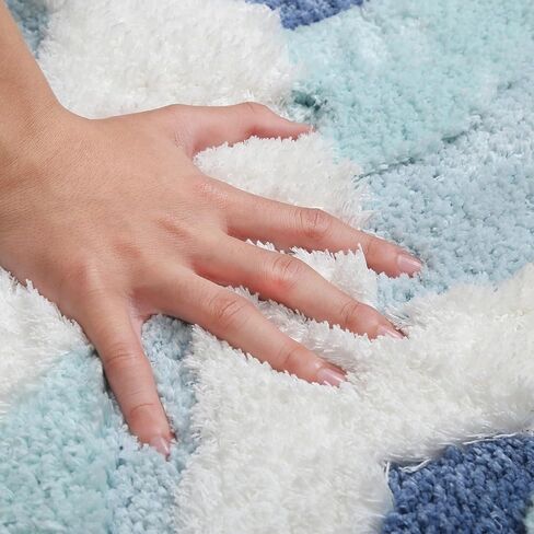 Moss Rug, Cute Moss Carpet, Washable and Soft Moss Rugs for Bedroom, Absorbent and Non-Slip Moss Bathroom Rug for Bedroom, Living Room, Bathroom in Saudi Arabia