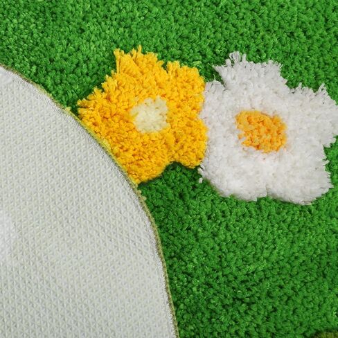 Moss Rug, Cute Moss Carpet, Washable and Soft Moss Rugs for Bedroom, Absorbent and Non-Slip Moss Bathroom Rug for Bedroom, Living Room, Bathroom in Saudi Arabia