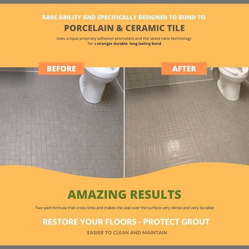 GlazeGuard Satin (Sample) Ceramic & Porcelain Tile, Grout Sealer Satin Finish (4 oz Sample Kit) in Saudi Arabia