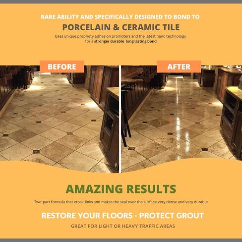 GlazeGuard Satin (Sample) Ceramic & Porcelain Tile, Grout Sealer Satin Finish (4 oz Sample Kit) in Saudi Arabia