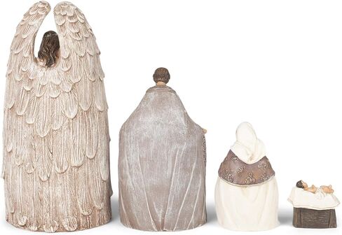 Roman 133532 Nesting Holy Family مع مجموعة ألوان Angel Plum مكونة من 4 قطع، 11 بوصة، متعدد الألوان in Kuwait