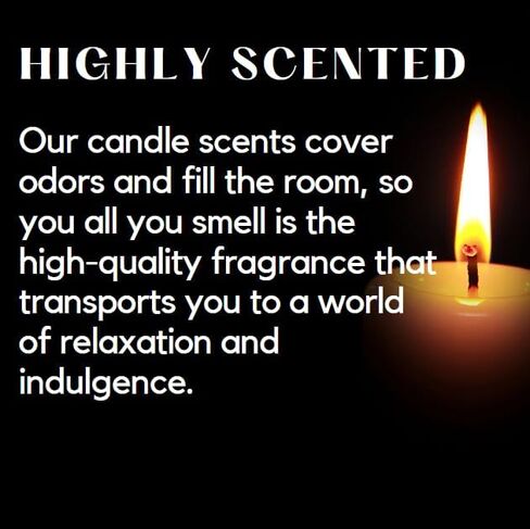 شموع معطرة للرجال | شموع جلدية معطرة | شموع الصويا المعطرة للمنزل | هدية شمعة للرجال | شمعة الفانيليا في جرة شمعة سوداء | شموع معطرة للرجال للمنزل، غير سامة، 12 أونصة، أكثر من 60 ساعة in Saudi Arabia