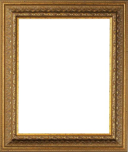 2-1/2" Polystyrene Victorian 18x24 Picture Frame Gold 1556, Made in USA 18x24 Poster Frame, 18x24 Ornate Frame for Oil Painting, 18x24 Canvas Frame, 18x24 Frames Gold in Saudi Arabia