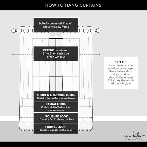 ستائر نيكول ميلر نيويورك سوير من مزيج القطن بحلقات علوية لتصفية الضوء، مقاس 52 بوصة × 96 بوصة، أحمر قرميدي، مجموعة من قطعتين in Kuwait