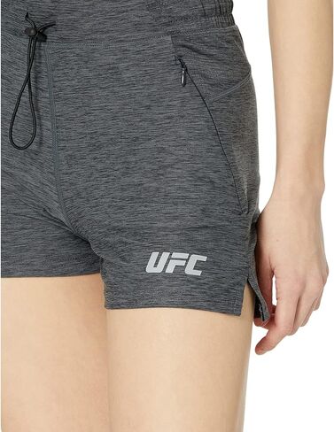UFC® 4" Tech Workout Women’s Summer Shorts – Elasticated Waistband – Front Pockets – Blended Polyester in Kuwait