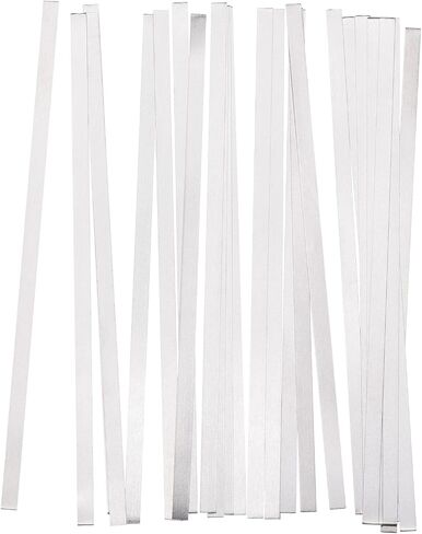 MECCANIXITY Pure Nickel Strip 0.1mm x 3mm x 100mm Battery Soldering Tab Nickel Solder Tab for Battery Pack and Spot Welding 25 Pcs in Saudi Arabia