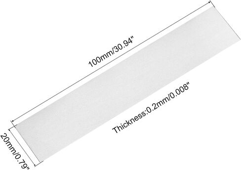 MECCANIXITY Pure Nickel Strip 0.1mm x 3mm x 100mm Battery Soldering Tab Nickel Solder Tab for Battery Pack and Spot Welding 25 Pcs in Saudi Arabia