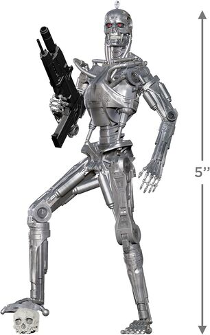 Hallmark Keepsake Christmas Ornament 2024, Terminator 2: Judgment Day T-800 Endoskeleton, Movie Gifts in Saudi Arabia