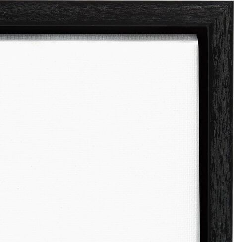 Amanti Art Framed Canvas Wall Art Print (23x28) Secret Santa by Patricia Pinto Float Framed Canvas Art for Wall Decor, Living Room, Bedroom, Bathroom, Kitchen, Office or Business Artwork (Model# in Saudi Arabia