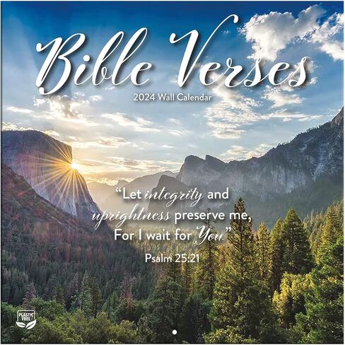 TURNER PHOTOGRAPHIC Bible Verses Photo Mini Wall Calendar (25998950001) in Saudi Arabia