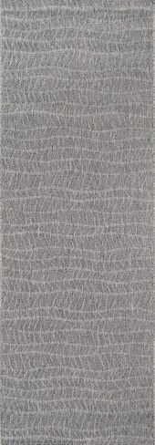 Novogratz by Momeni Villa Emilia Indoor Outdoor Area Rug, 2' X 10' Runner, Grey in Saudi Arabia