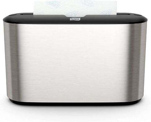 Tork Xpress Paper Towel Dispenser, Black, Compact for Home Use, Fits H2 Towels in Kuwait