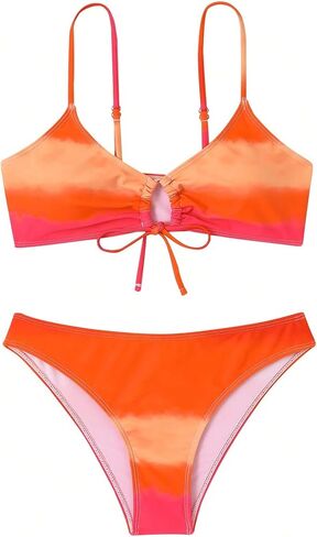 SOLY HUX Women's Spaghetti Strap Bikini Set Bathing Suit 2 Piece Swimsuits in Saudi Arabia