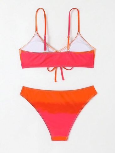 SOLY HUX Women's Spaghetti Strap Bikini Set Bathing Suit 2 Piece Swimsuits in Saudi Arabia