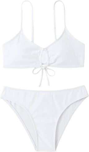 SOLY HUX Women's Spaghetti Strap Bikini Set Bathing Suit 2 Piece Swimsuits in Saudi Arabia