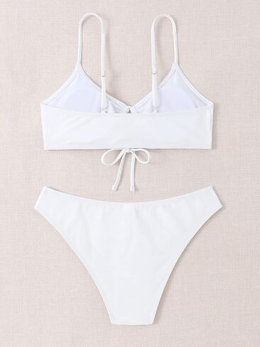 SOLY HUX Women's Spaghetti Strap Bikini Set Bathing Suit 2 Piece Swimsuits in Saudi Arabia