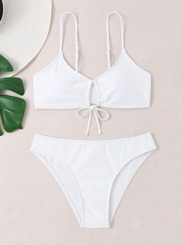SOLY HUX Women's Spaghetti Strap Bikini Set Bathing Suit 2 Piece Swimsuits in Saudi Arabia