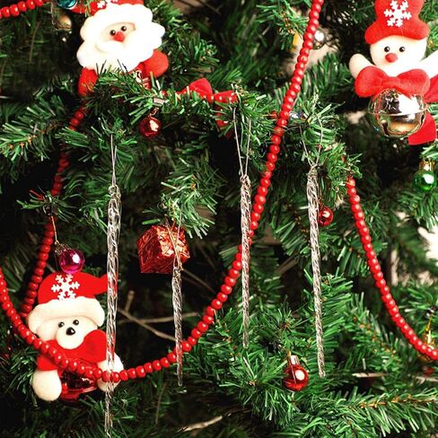 مجموعة هيدوم مكونة من 24 قطعة زينة جليدية زجاجية، زخارف جليدية زجاجية شفافة، 3 مقاسات - 7 بوصة، 9 بوصة، 11 بوصة in Kuwait