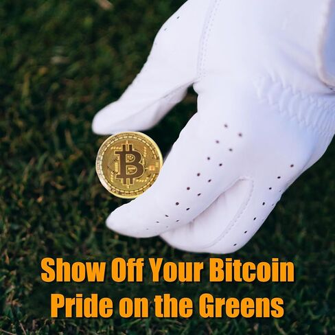 Satoshi Nakamoto Golf Ball Markers - Value Pack of 2 Black and Yellow - Works with Most Hat Magnetic Clips and Divot Repair Tools, Golf Gift Accessories - Satoshi Black and Yellow - 2 Pack in Saudi Arabia