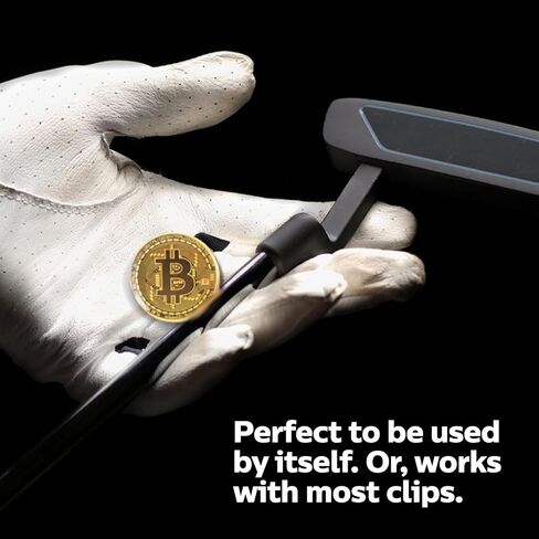 Satoshi Nakamoto Golf Ball Markers - Value Pack of 2 Black and Yellow - Works with Most Hat Magnetic Clips and Divot Repair Tools, Golf Gift Accessories - Satoshi Black and Yellow - 2 Pack in Saudi Arabia