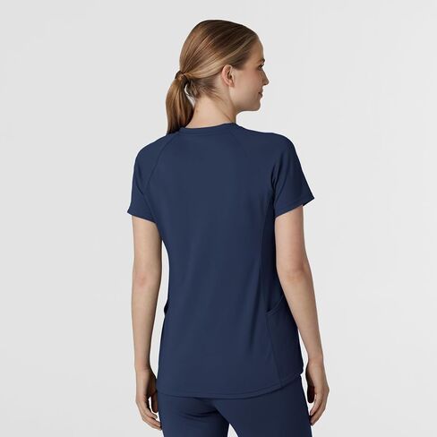 Wink Knit Women's Flex-n-Reach V-Neck Raglan Scrub Top in Saudi Arabia
