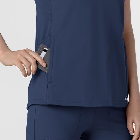 Wink Knit Women's Flex-n-Reach V-Neck Raglan Scrub Top in Saudi Arabia