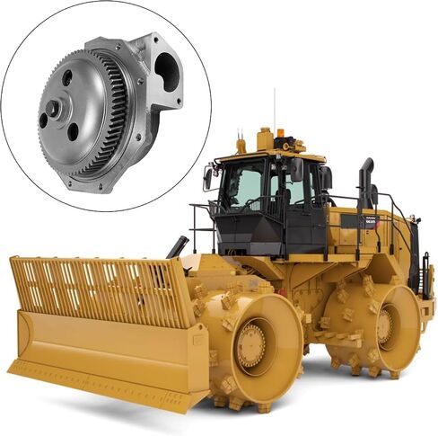 مضخة مياه (محمل C&U) 7W7019 7E6843 1354926 7C4957 0R8217 10R0482 OR0482 لمحرك Caterpillar Cat 825 825C 826C 3306 3406 3406C أو 0482 2W-3277 0R0769 in Saudi Arabia