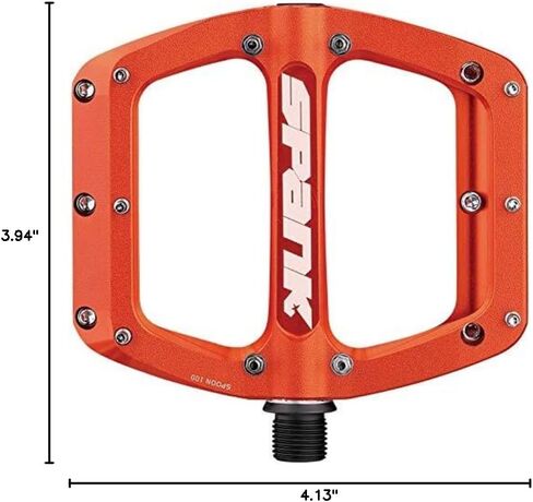 SPANK Spoon 100 Pedals. Forged Alloy Body is Shot peened and Anodized for Increased Durability in Saudi Arabia