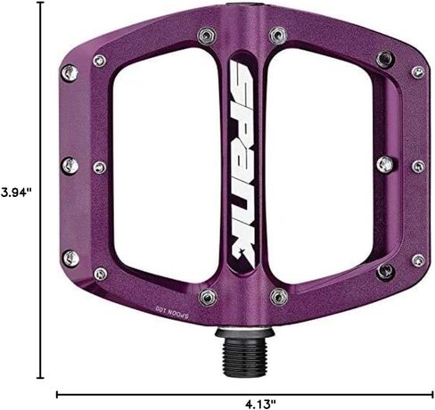 SPANK Spoon 100 Pedals. Forged Alloy Body is Shot peened and Anodized for Increased Durability in Saudi Arabia