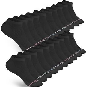 Layer 8 Women's No-Show Socks: Comfortable Low-Cut Style, Invisible Liner Design | Ideal for Sports, Gym & Everyday Wear