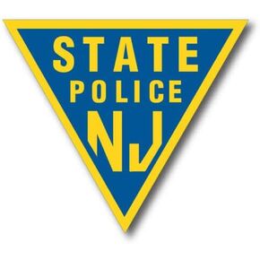 New Jersey State Police Njsp - Sticker Graphic - Auto, Wall, Laptop, Cell, Truck Sticker for Windows, Cars, Trucks