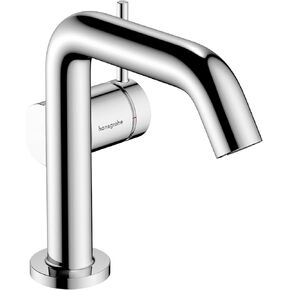 hansgrohe Tecturis S Modern 1-Handle 1-Hole 5-inch Tall Bathroom Sink Faucet in Chrome, 73302001