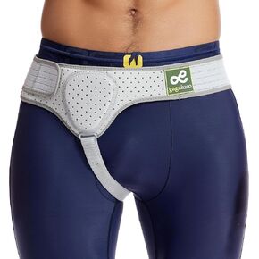 Inguinal Hernia Belt I For right or left side I Hernia Belt I Postoperative Men's Inguinal Hernia Support Belt for Inguinal Hernia | Adjustable Elasticity-M