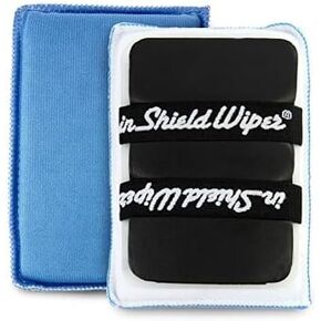 Reusable Multi-use Microfiber Cleaning Tool- Washable Microfiber Cleaning Sponge to easily clean Windshields, Electronic Touchscreens, Computer Monitors, Mirrors, & Stainless Steel- 3pk
